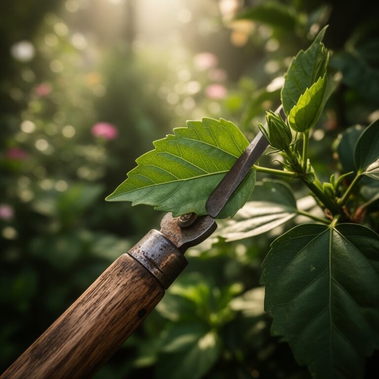 8 Size-Control Steps to Prune an Indoor Hibiscus