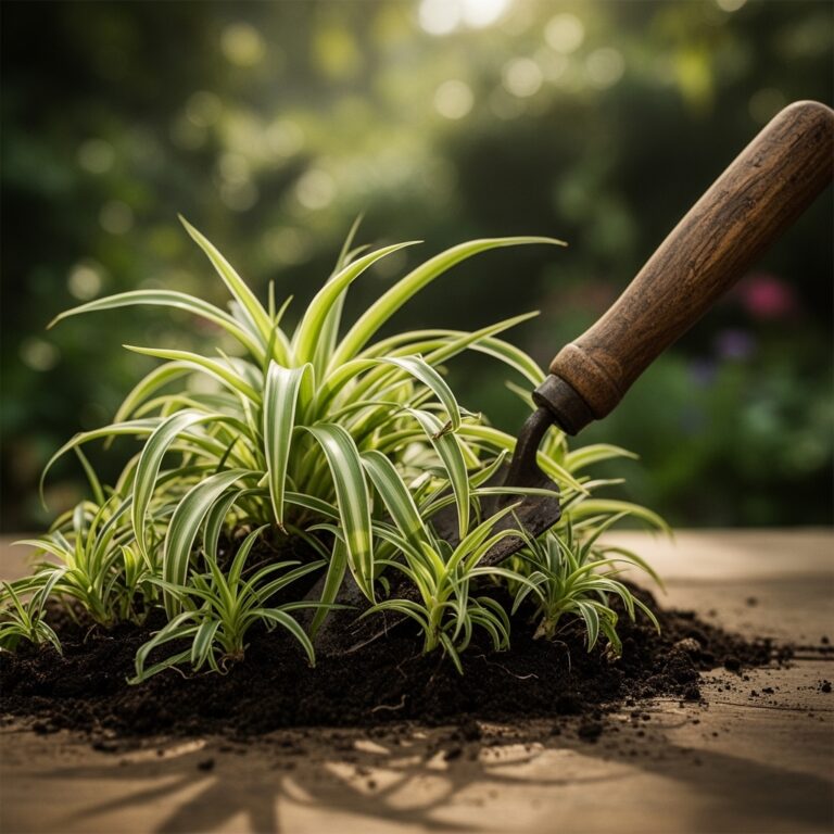 6 Division Steps for Repotting a Spider Plant